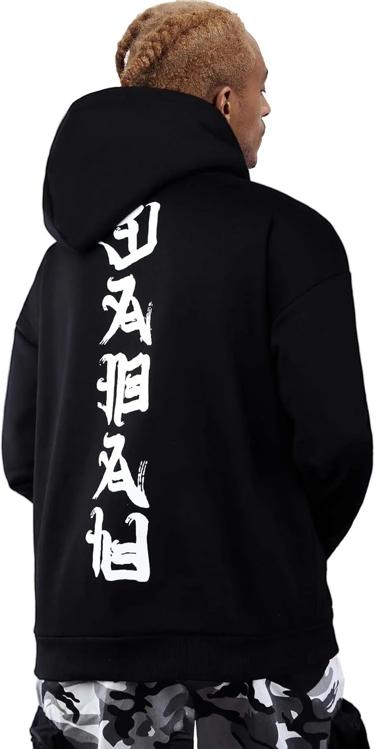 Niepce Inc Japanese Streetwear Kanji Mens Hoodies with Design