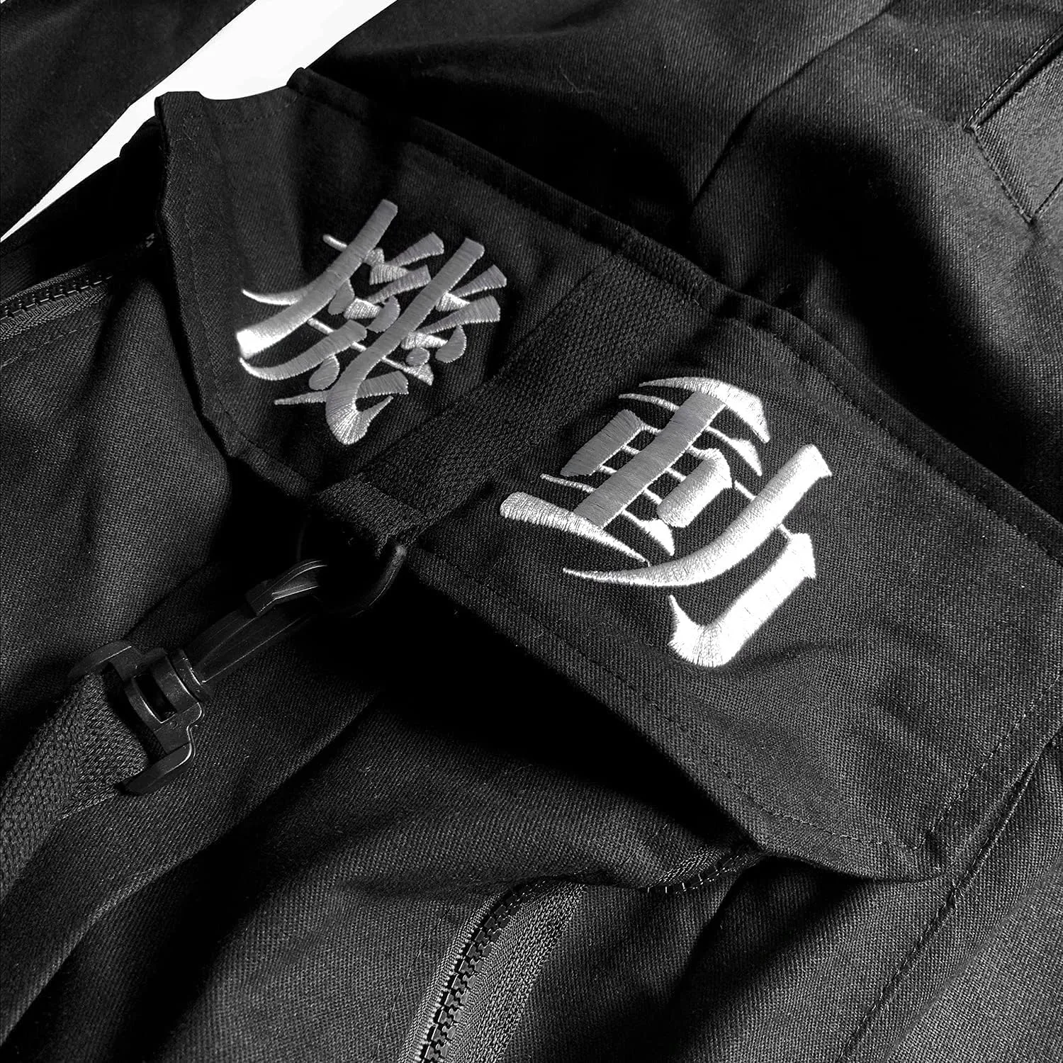 Niepce Inc Men's Japanese Streetwear Techwear Cargo Pants with Design