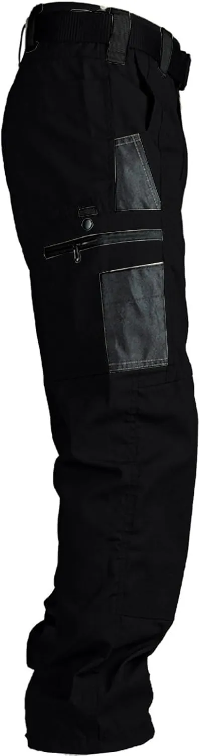 OIOLOYJM Military Cargo Pants for Men Hiking Stretchy Work Construction Camouflage Flexcamo - Tactical Waterproof Pants