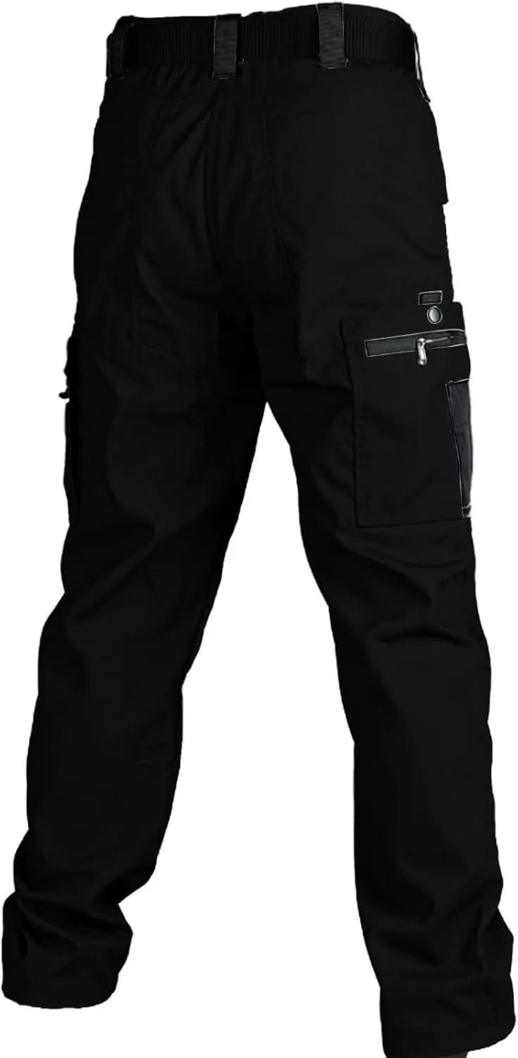 OIOLOYJM Military Cargo Pants for Men Hiking Stretchy Work Construction Camouflage Flexcamo - Tactical Waterproof Pants