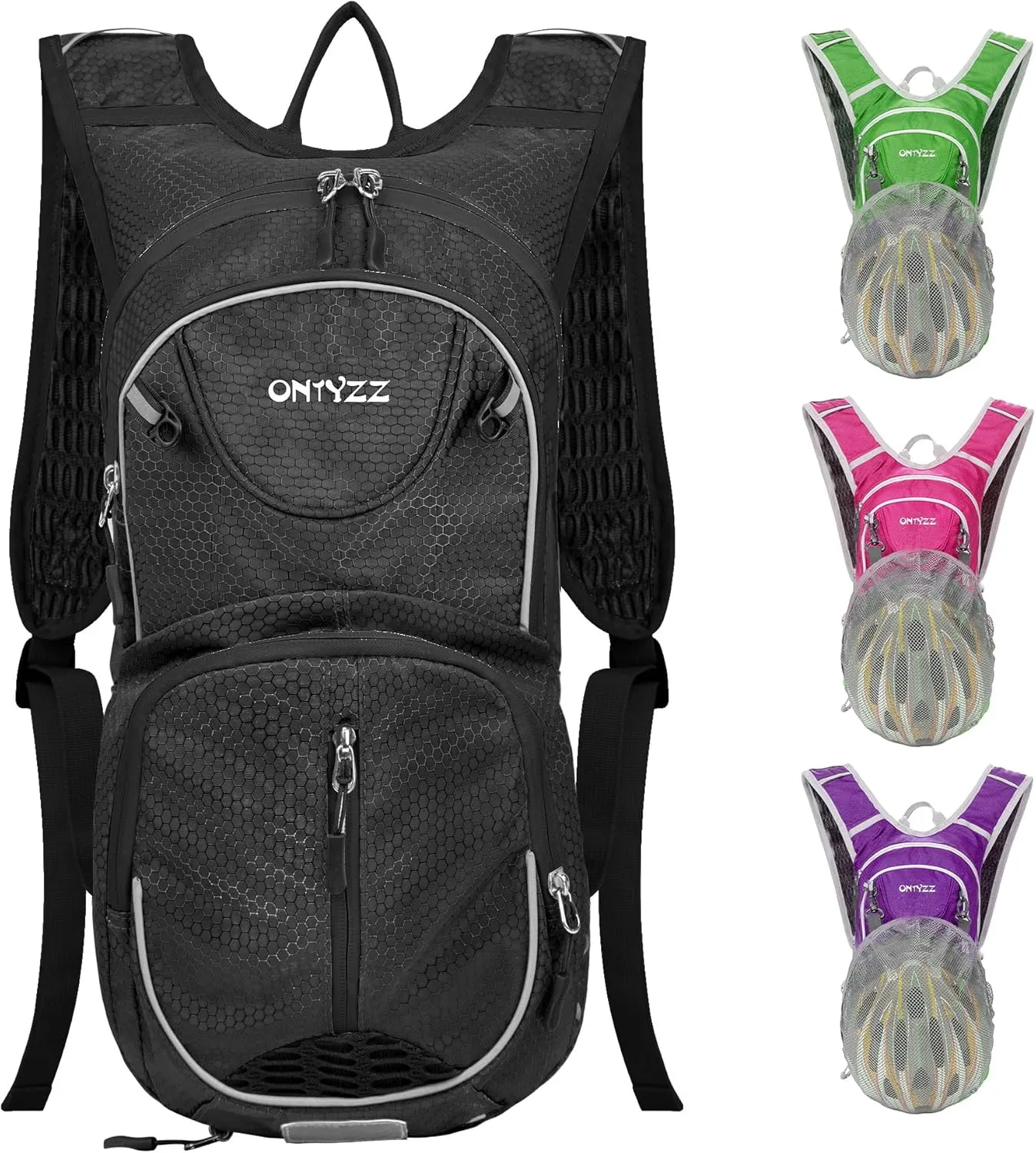 ONTYZZ Bicycle Backpack 12L Unisex Nylon Waterproof Bicycle Shoulder Rucksack Travel Backpack