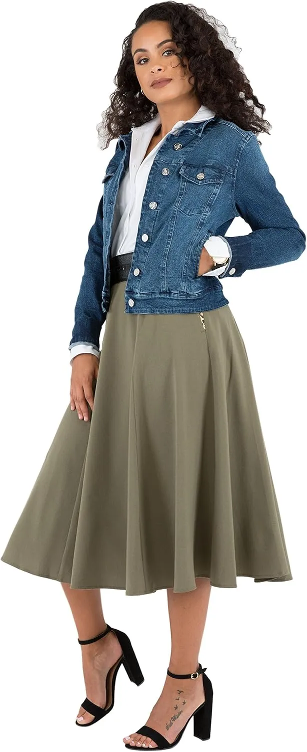 Poetic Justice Curvy Women's Dark Blue Antique Wash Denim Jackets