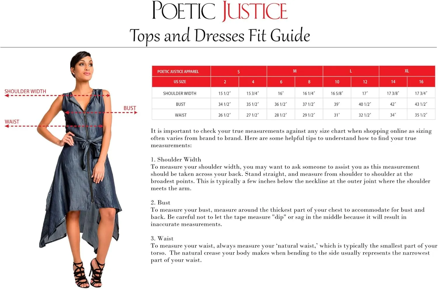 Poetic Justice Curvy Women's Dark Blue Antique Wash Denim Jackets