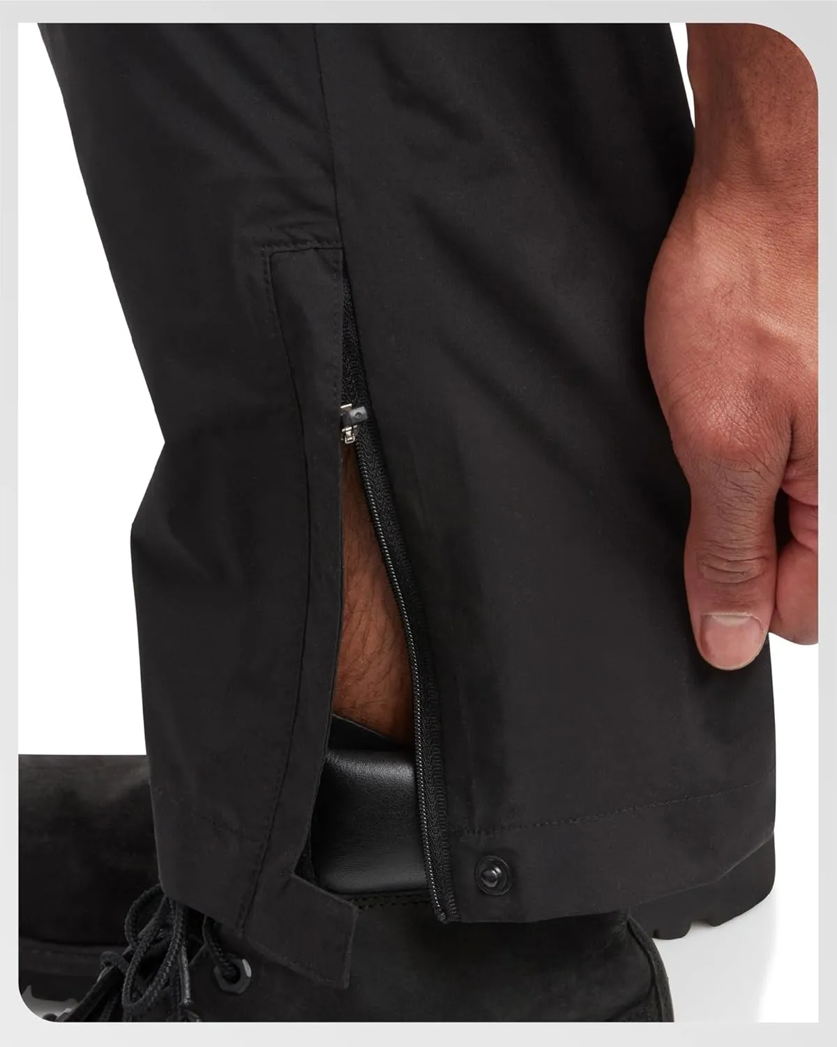 Spyder Mens Rain Pants - Waterproof Hiking Pants for Men, Lightweight Windproof Tactical Outdoor Gear with Elastic Waistband
