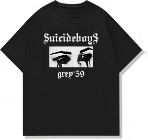 Suicideboys Tee, Grey59 Merch, Unisex Vintage Y2K Oversized Graphic T-Shirt, Streetwear Grunge Style, Retro Aesthetic Design