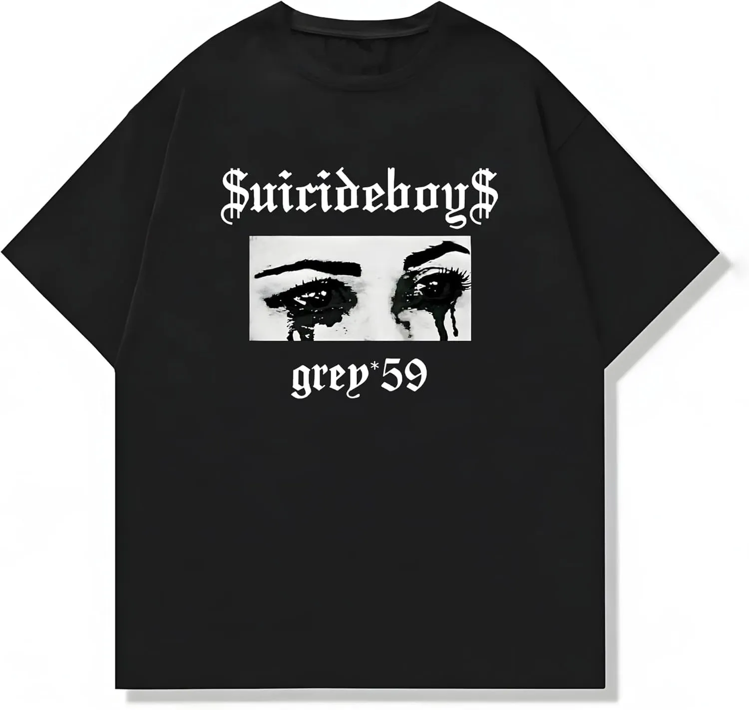 Suicideboys Tee, Grey59 Merch, Unisex Vintage Y2K Oversized Graphic T-Shirt, Streetwear Grunge Style, Retro Aesthetic Design