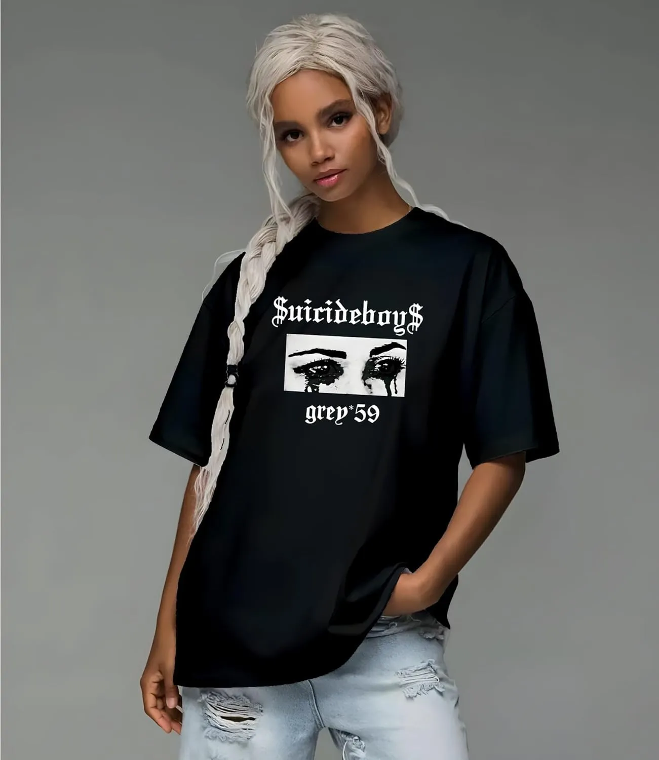 Suicideboys Tee, Grey59 Merch, Unisex Vintage Y2K Oversized Graphic T-Shirt, Streetwear Grunge Style, Retro Aesthetic Design
