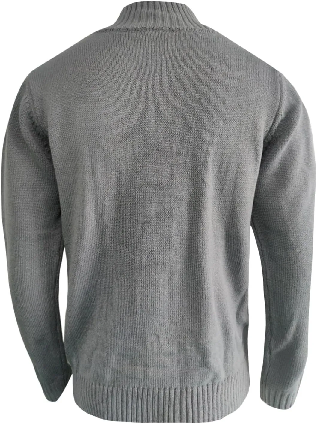 SUWBMHWE Men's Shawl Collar Cable Knitted Cardigan Sweaters Button Down Loose Fit Knitwear Open Front Sweaters Winter Outwear