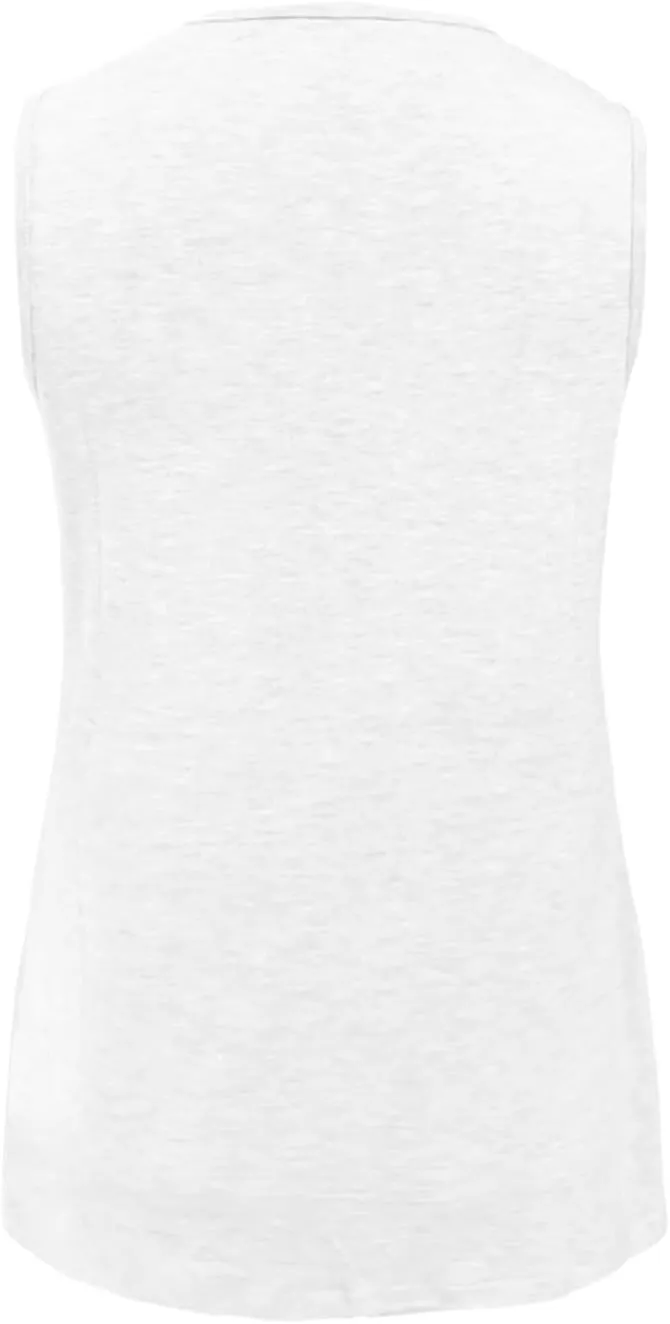 Tank Top for Women Summer V Neck T Shirt Trendy Sleeveless Solid Color Tee Loose Fit Trendy Clothes