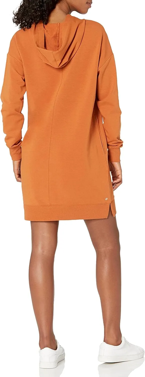 The Drop Women's Iona Long-Sleeve Hooded Mini Sweatshirt Dress