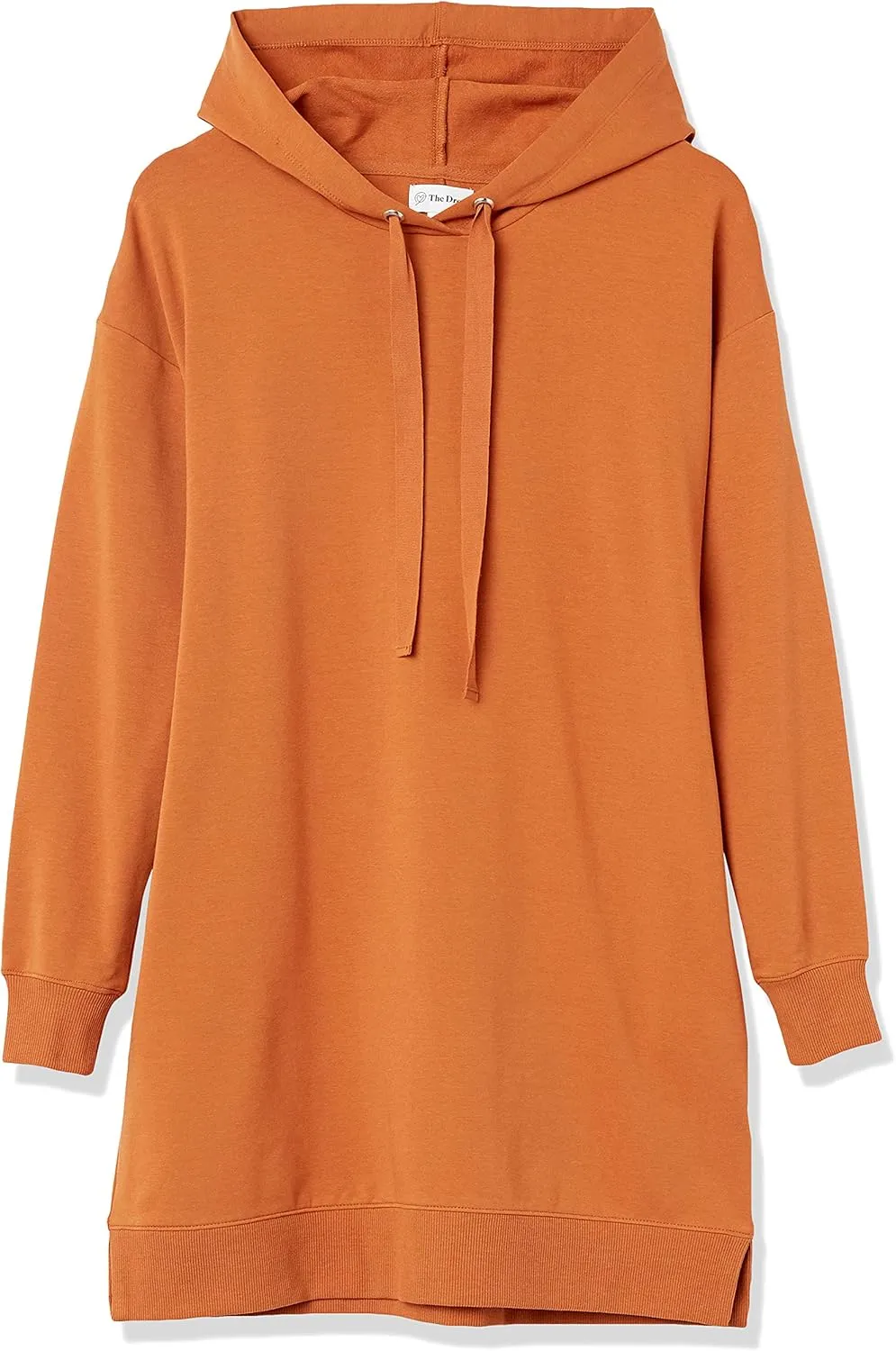 The Drop Women's Iona Long-Sleeve Hooded Mini Sweatshirt Dress