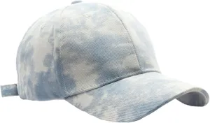 Tie Dye Baseball Cap Men Women Outdoor Sun Protection Hat Hiking Travel Sports Street Style