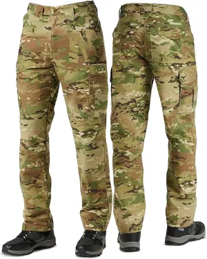 Tru-Spec 24-7 Original Tactical Pants for Men - Water-Resistant Cargo Work Pants with Concealed Carry and Knee Pad Openings