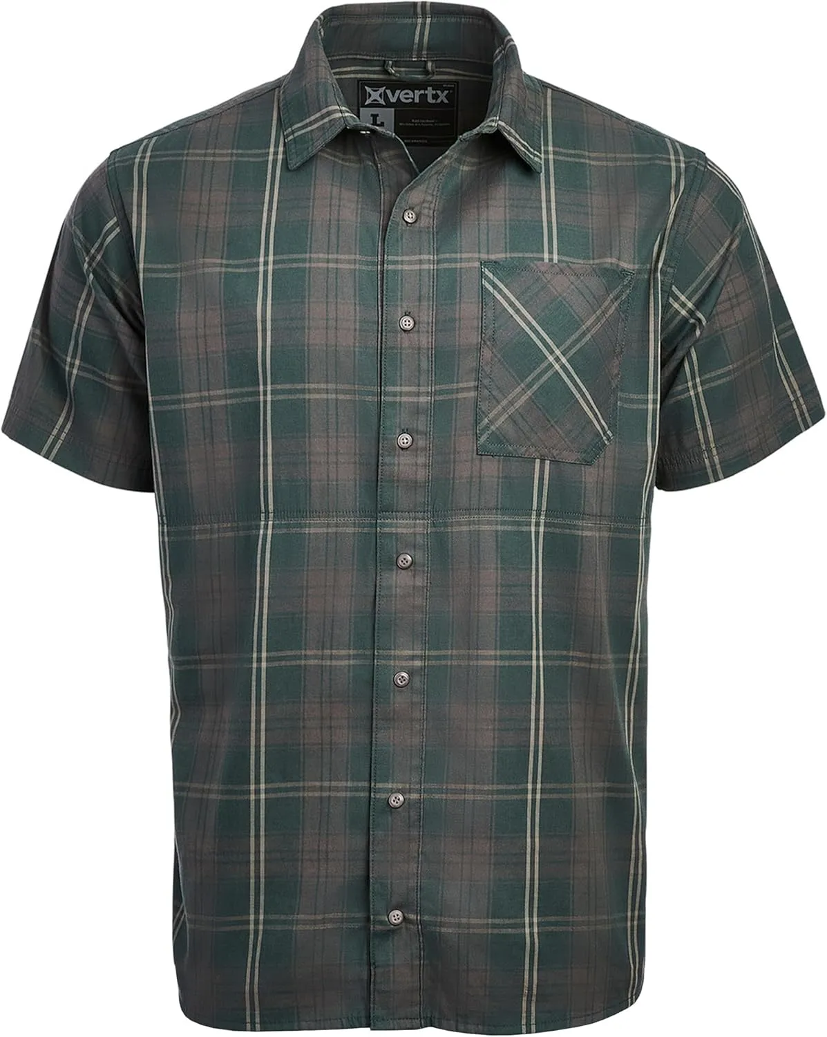 Vertx Guardian Mens Tactical Shirt for Concealed Carry Short Sleeve