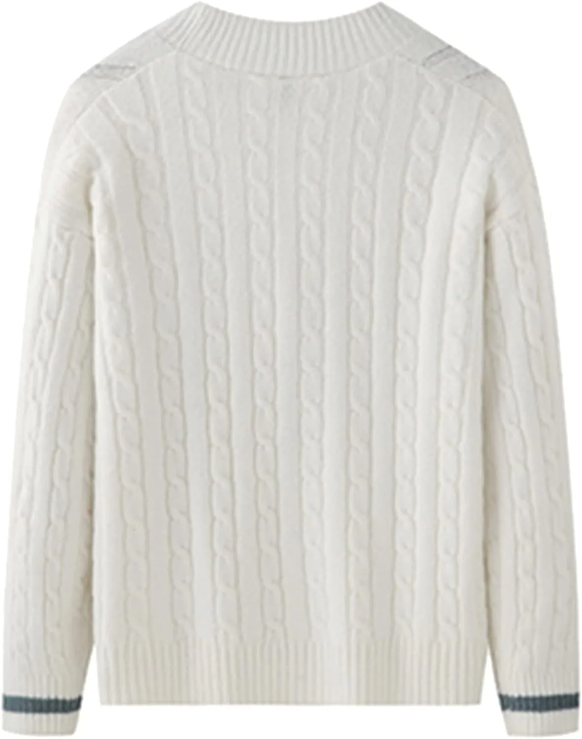 Winter Cardigan for Men Long Sleeve V Neck Button Down Knitted Jackets Slim Fit Casual Soft Comfy Warm Open Front Sweaters