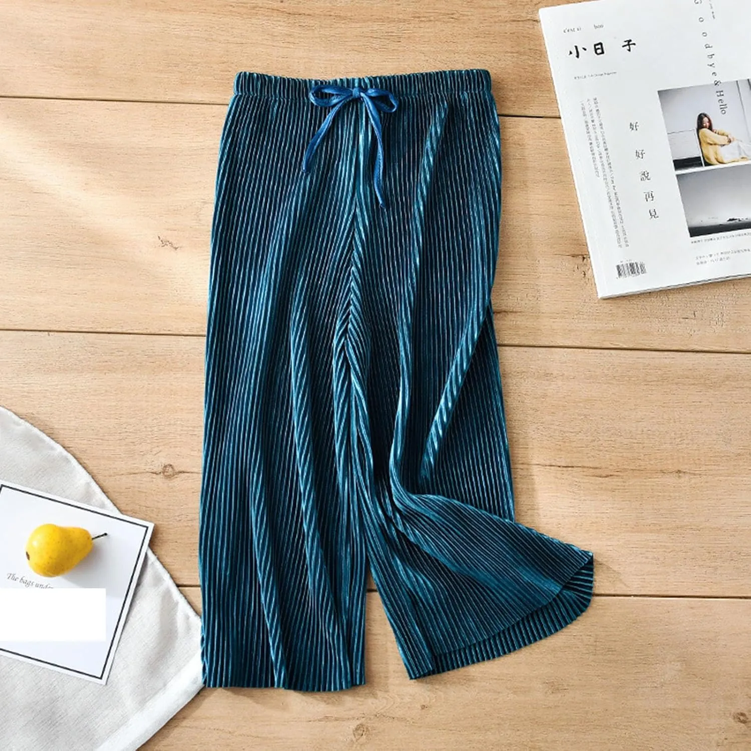 Winter Pants for Teen Girls Ice Silk Lightweight Workout Wide Leg Loose Fit Chiffon Casual Modern Exercise Summer