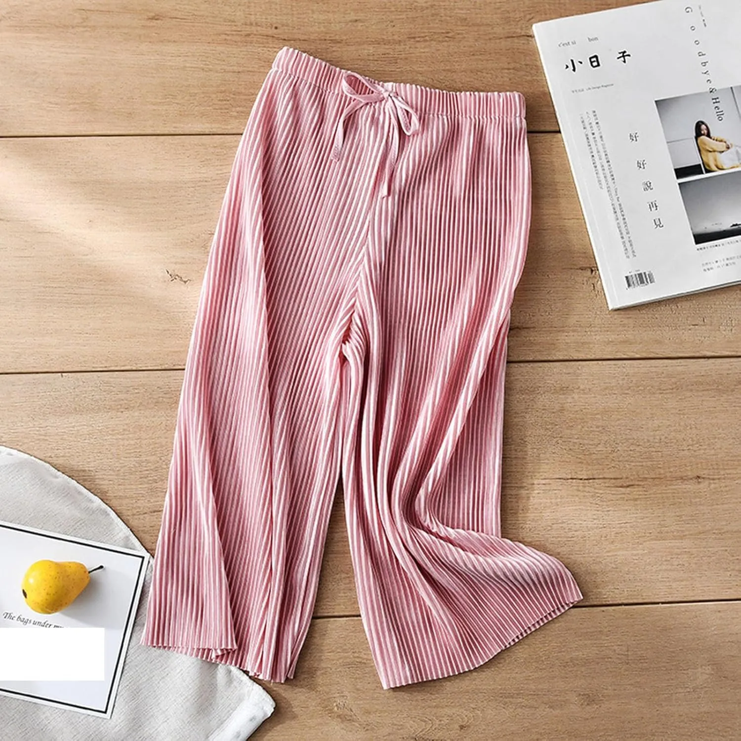 Winter Pants for Teen Girls Ice Silk Lightweight Workout Wide Leg Loose Fit Chiffon Casual Modern Exercise Summer