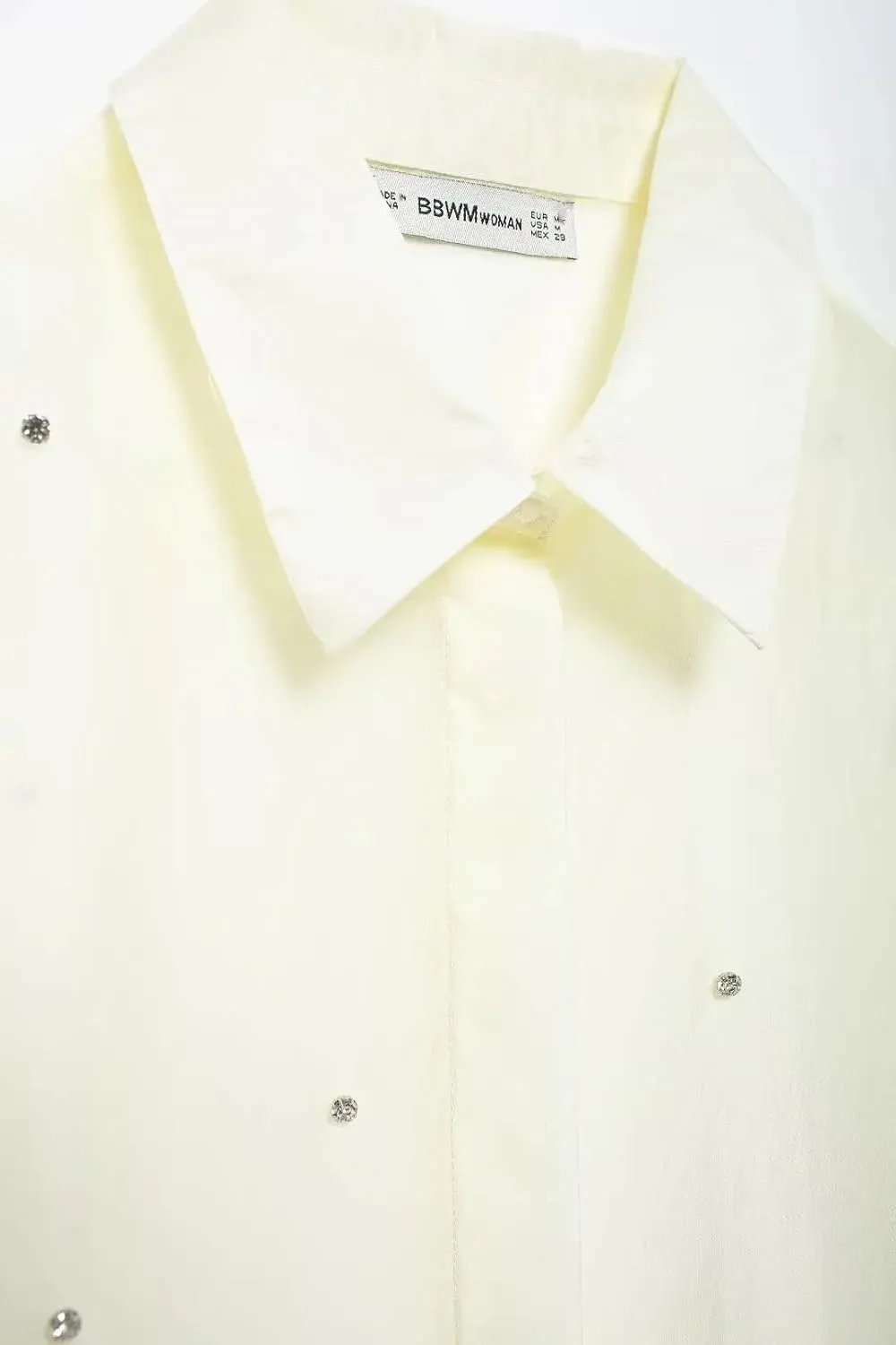 Women European American Casual Blouse Street Style Embroidery Shirts Lapel Button Work Top