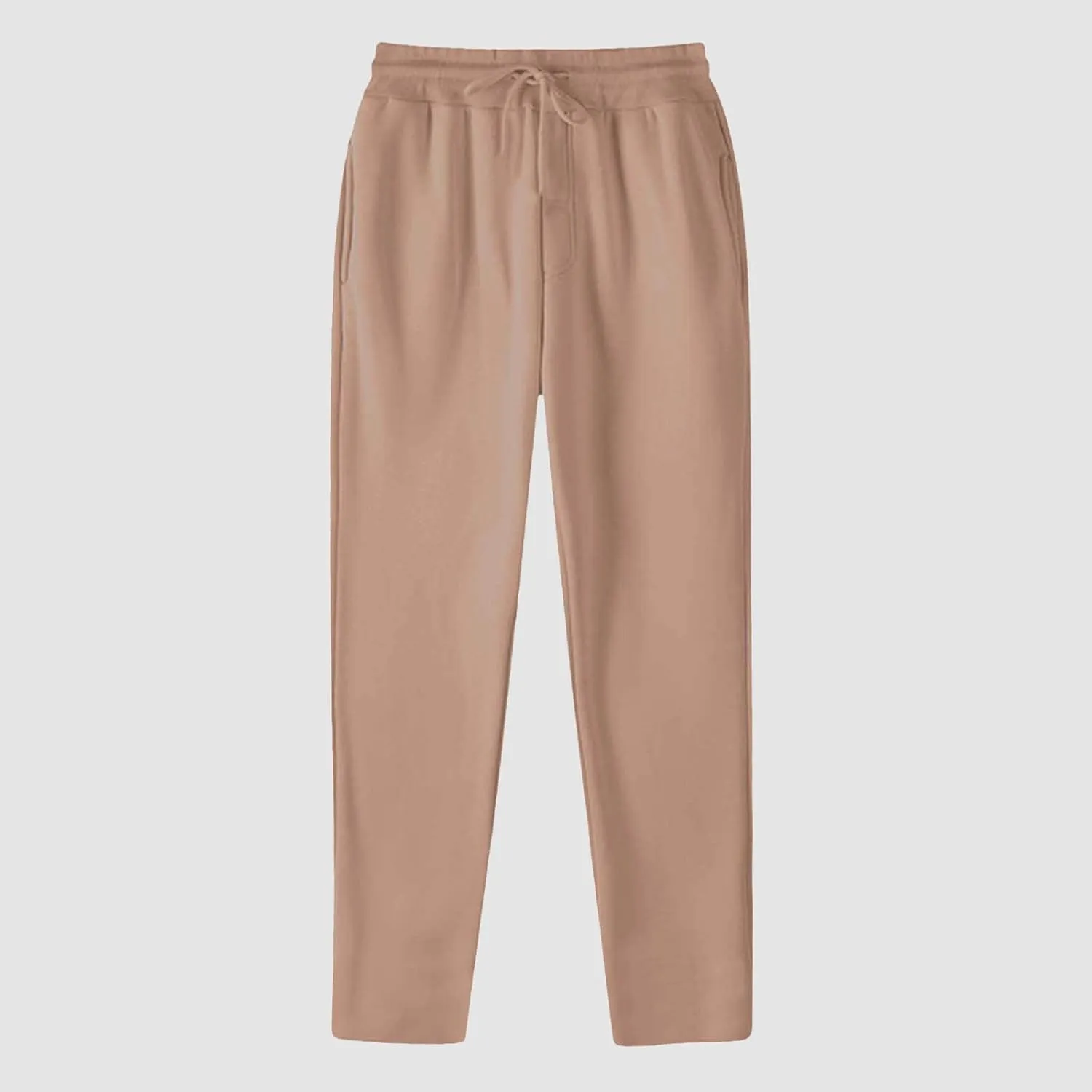 Womens Straight Leg Sweatpants,Winter Fleece Lined Warm Lightweight Sweatpants Casual Elastic High Waist Trousers