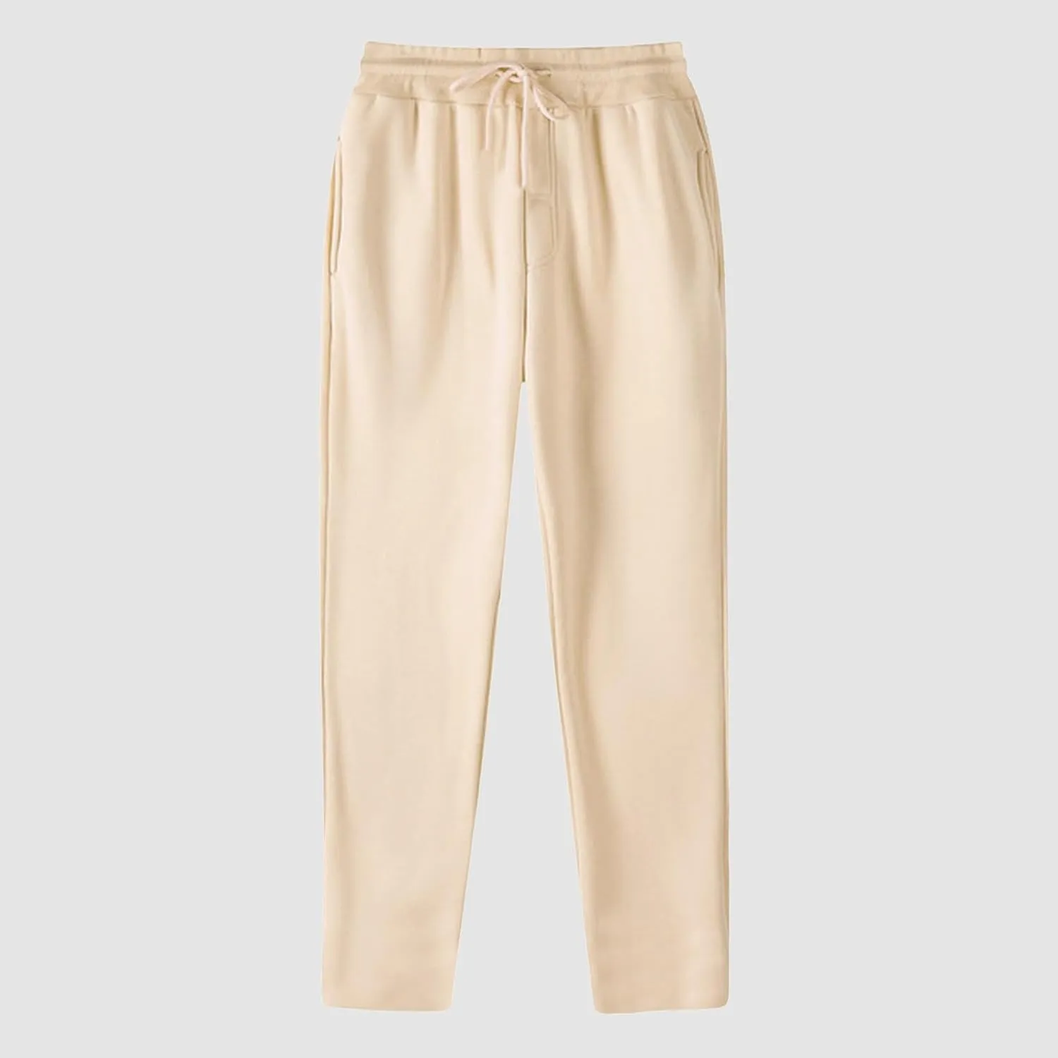 Womens Straight Leg Sweatpants,Winter Fleece Lined Warm Lightweight Sweatpants Casual Elastic High Waist Trousers