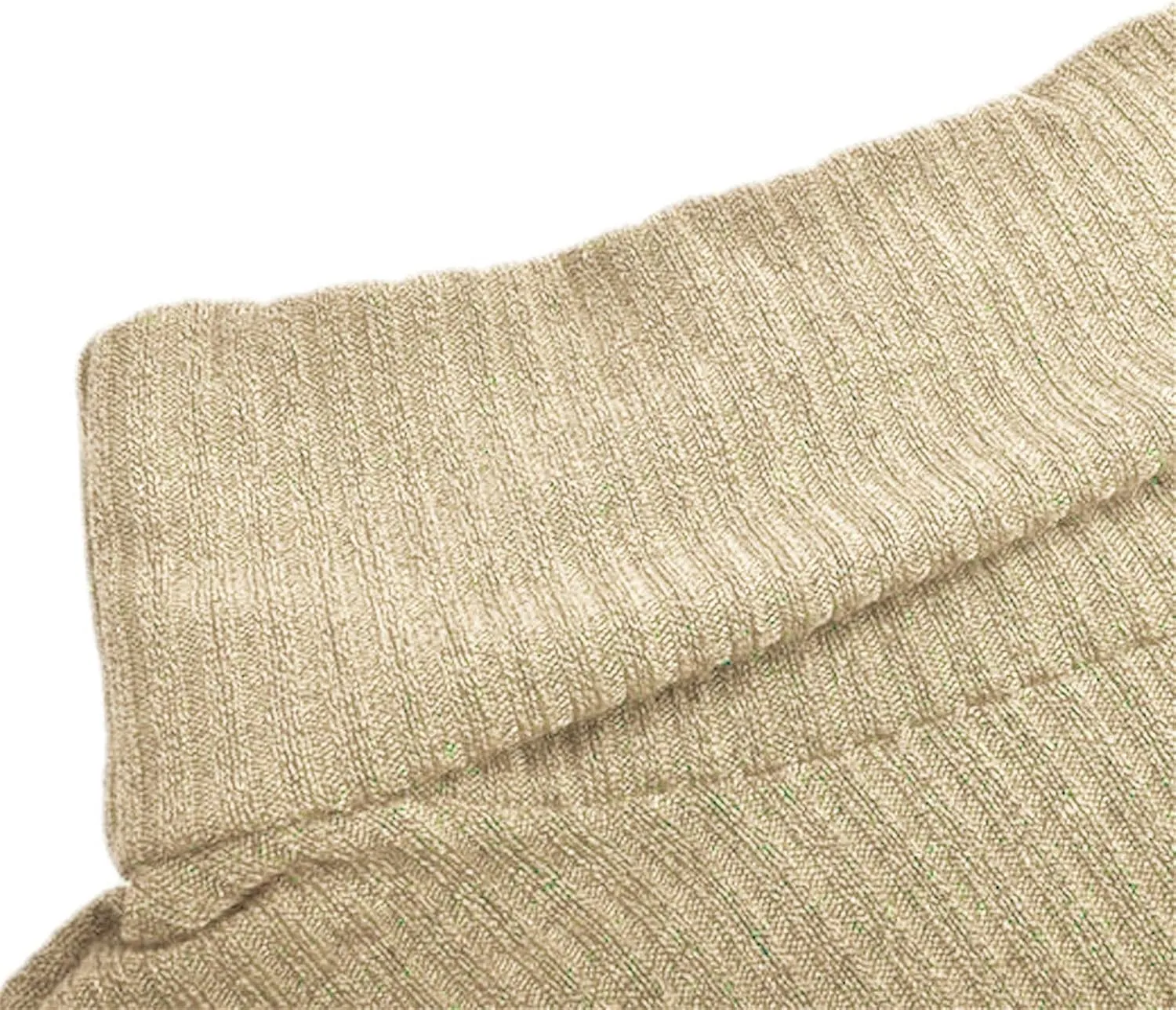 Womens Turtleneck Sweaters Plus Size Lantern Sleeve Ribbed Knit Pullover Casual Soft Solid Fall Winter Jumper Tops
