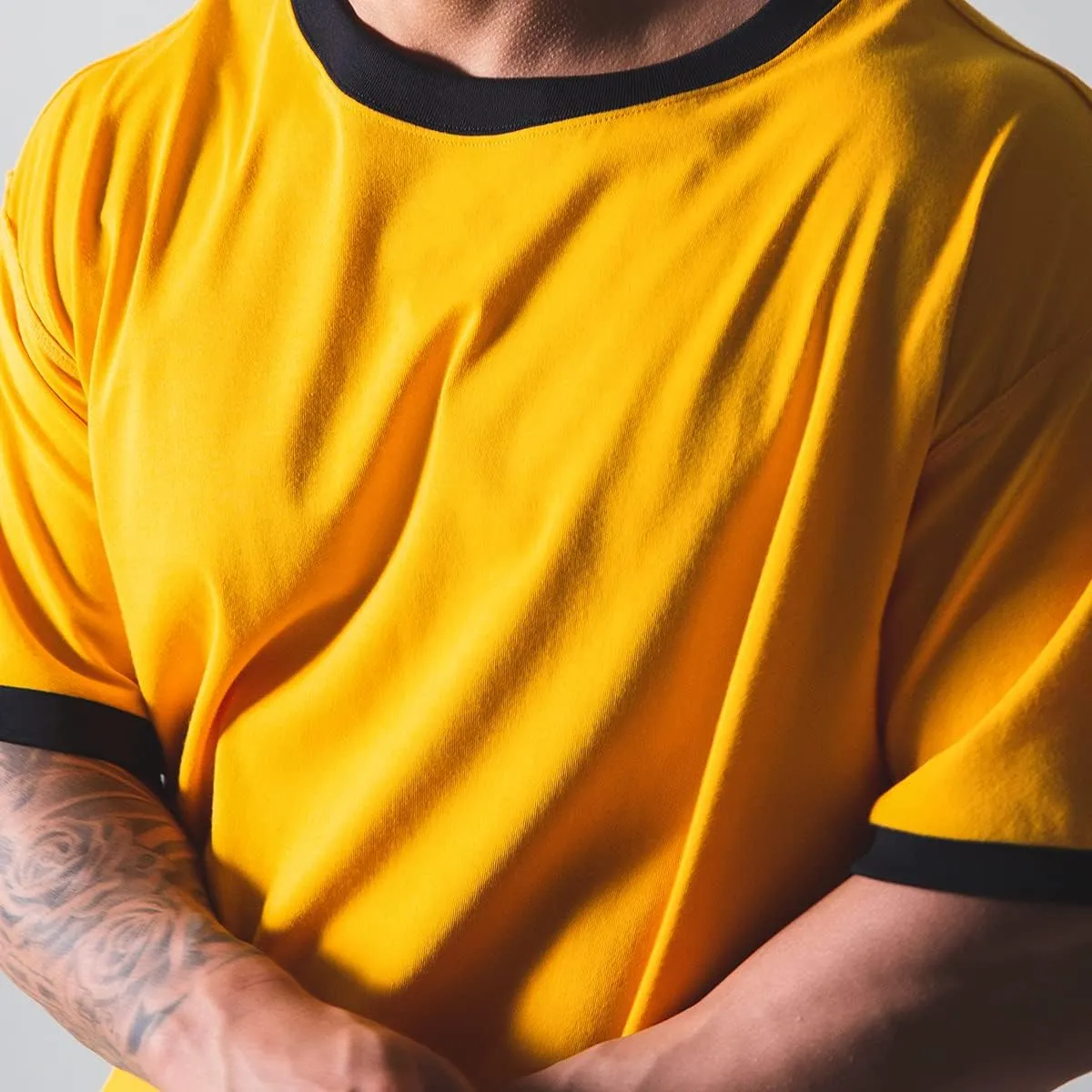 Workout Shirts Short Sleeve Oversized Hipster Loose Gym Shirts Basketball Hip-hop Street Style T-Shirts for Men T44