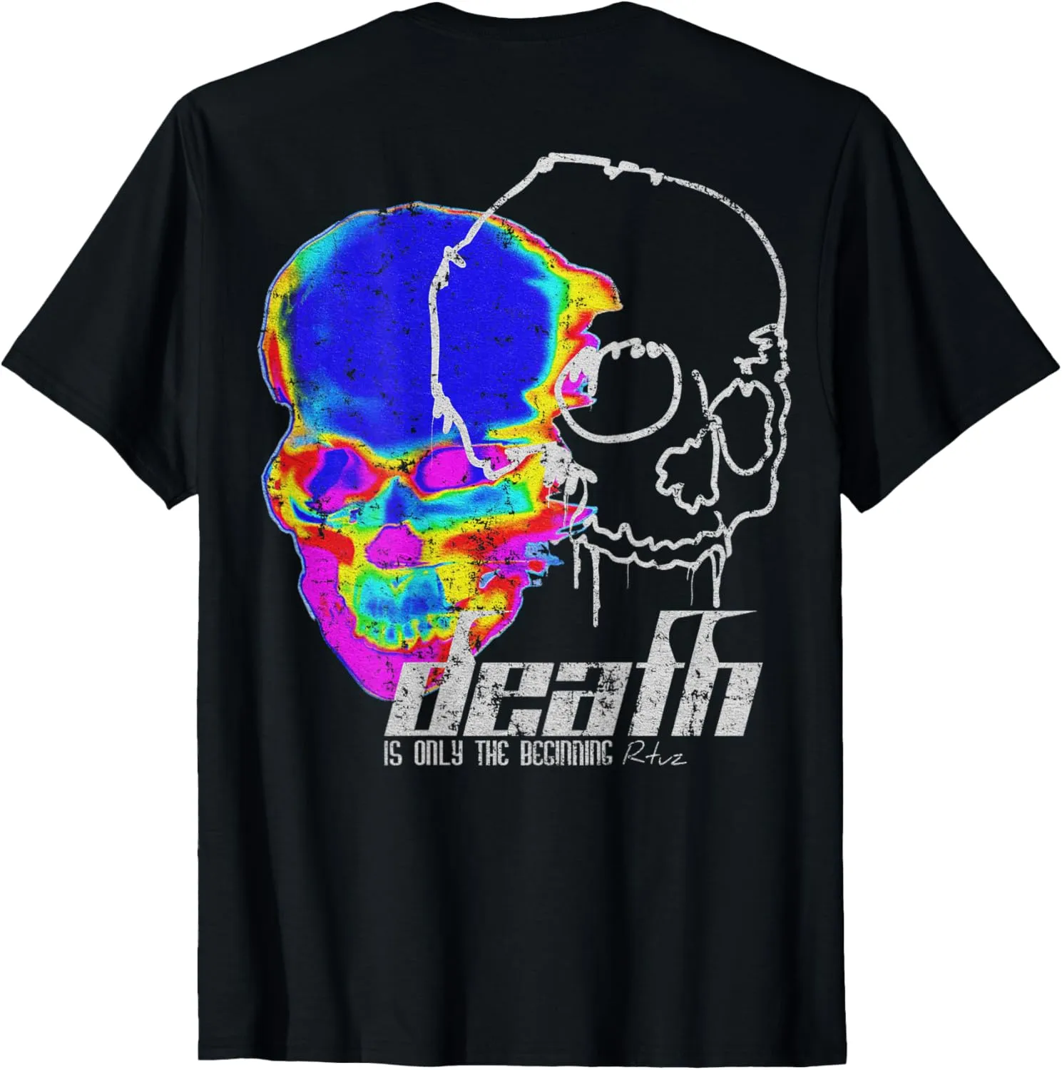 Y2K Back Print Retro Vintage Streetwear Fashion Women Men T-Shirt