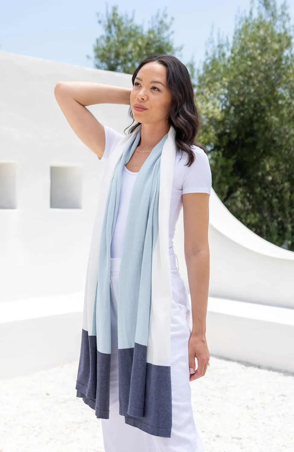 zestt Dreamsoft Travel Scarf, Wrap and Shawl for Women, Organic Cotton