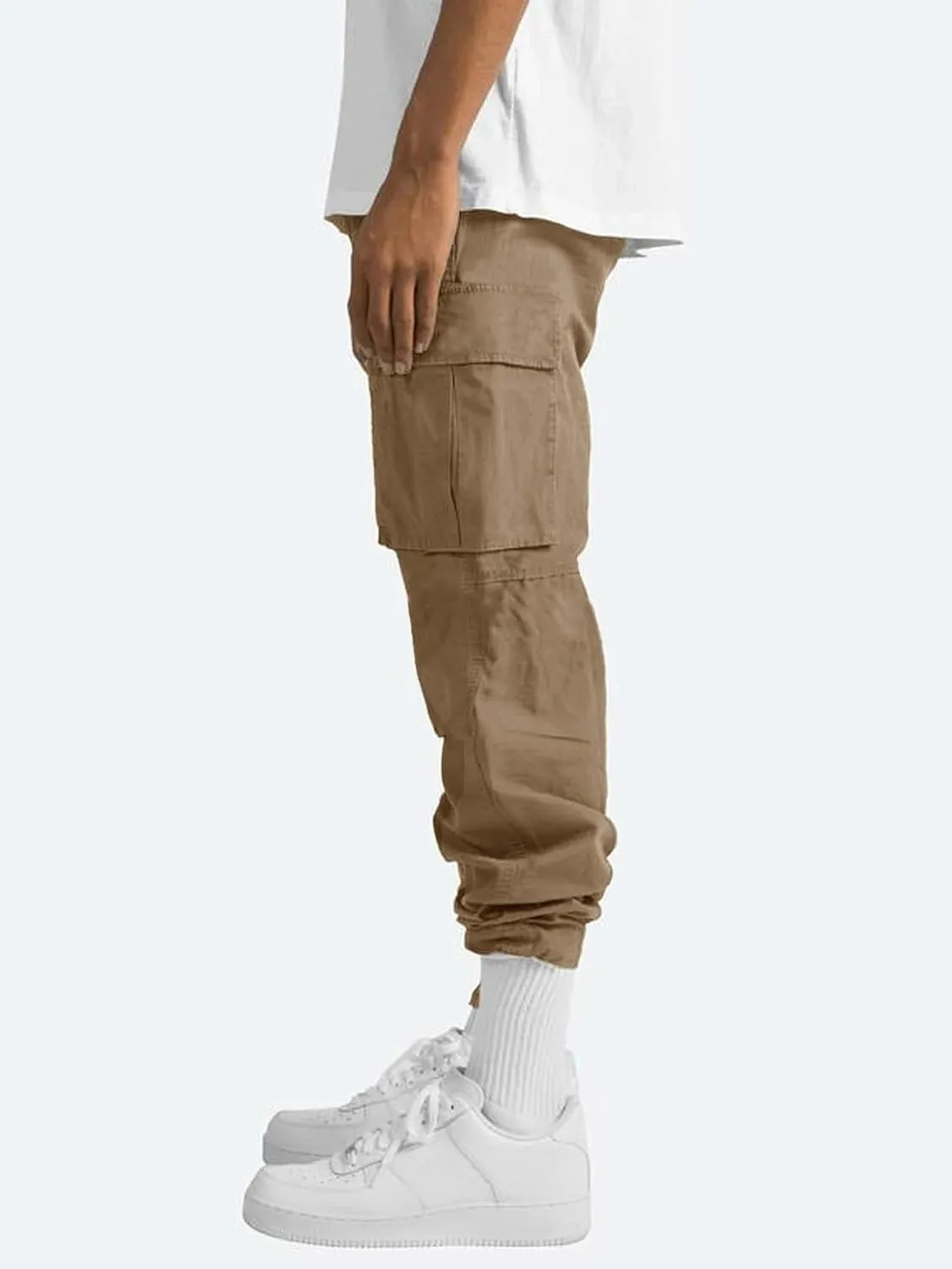 ZPB Men's Casual Cargo Pants TacticalWater Resistant Multi Pockets Hiking Tactical Military Army Pants Joggers Tactical Pants